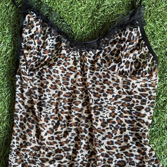 Leopard Mesh cami - Picture 3 of 7